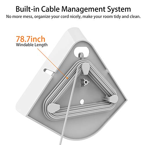 image for BoomBa Infant Optics DXR-8 Baby Monitor Mount - Corner Camera Shelf fo