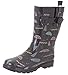 Capelli New York Ladies Shiny Umbrella Mid-Calf Rain Boot