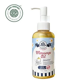  Big Green Sensitive Baby Massage Oil 45 Fl Oz