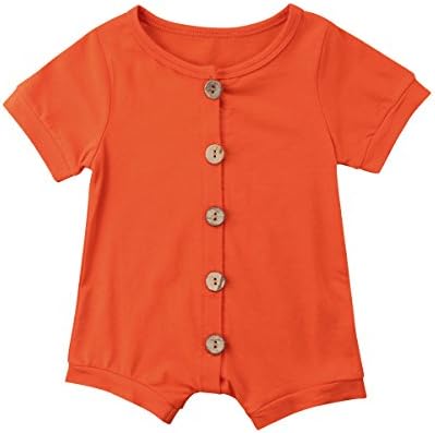 Infant Newborn Baby Boys Girls Romper Bodysuit Jumpsuit Outfits Overalls Clothes 0-24 M