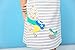 Fiream Girls Summer Cotton Striped Casual Cartoon Shortsleeve Dresses