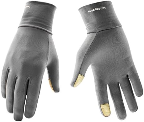Winter Gloves Touch Screen Gloves Outdoor Cycling / Driving Gloves for Men and Women (Gray, L/XL)