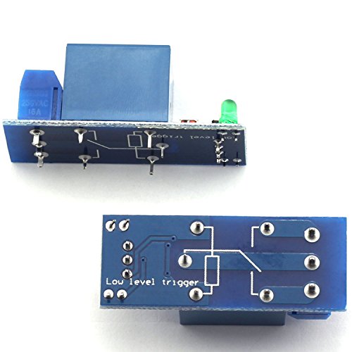 Magic&shell 2PCS 1 Channel 5V Relay 1 Road Low Level Trigger Relay Module Extension Board for SCM Household Appliance Control DIY