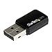 StarTech.com USB 2.0 AC600 Mini Dual Band Wireless-AC Network Adapter - 1T1R 802.11ac WiFi Adapter - 2.4GHz / 5GHz USB Wireless (USB433WACDB), Black