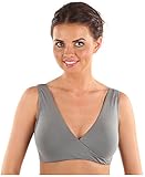 VEAMI Nursing Sleep Bra-Dauphin Grey-X-Large