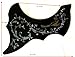 YMC Picguard-Acoustic-BK-Hummingbird Acoustic Guitar Pickguard, Self Adhesive, Black