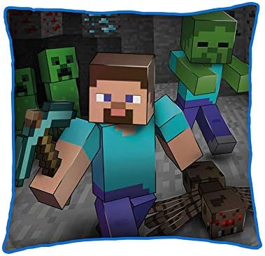 Amazon Co Jp 6553 マインクラフト Minecraft クッション 枕 背当て 40cm X 40cm 並行輸入品 ホーム キッチン