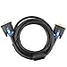 SHD VGA Cable, VGA to VGA HD15 Monitor Cable for PC Laptop TV Projector-10Feet
