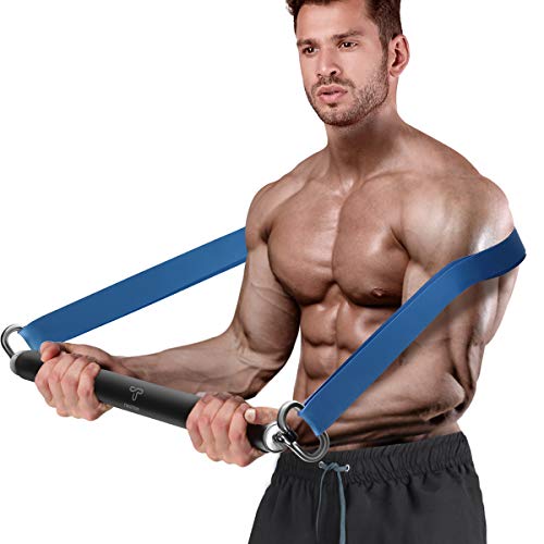 Tikaton Resistance Bar Portable Home Gym, Weightlifting Training Kit