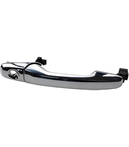 Exterior Door Handle For 2011-2014 Ford Explorer & Edge - Front Right Or Rear, Chrome