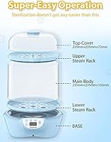 elechomes baby bottle sterilizer and dryer