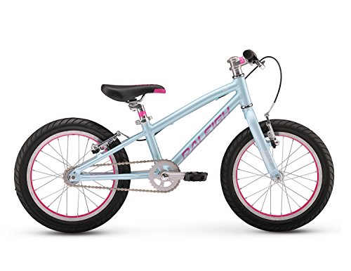 Raleigh Bikes Lily 16 Girl's Mountain Bike, 16" Wheels, Sky Blue