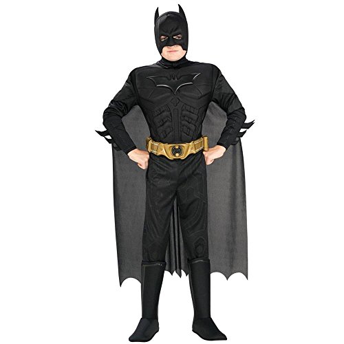 Warner Bros. Dark Knight Batman Deluxe Muscle Chest Child Costume