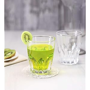 Roxx Classic Dof Glass Tumbler, 300ml, 6-Piece, Clear