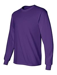 Gildan - Camiseta de manga larga para hombre