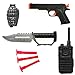 AK-47 TOY ASSAULT RIFLE KID BOY MACHINE GUN SOUND MILITARY ARMY CAR-15 M-16