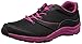Vionic Women's Action Kona Lace-up Walking Fitness Shoes - Ladies Sneakers with Concealed Orthotic Support Black 7.5 M US