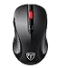 VicTsing 2.4G Wireless Mobile Optical Mouse with USB Nano Receiver, 6 Buttons, 2400 DPI and 5 Adjustable Levels(800, 1200, 1600, 2000, 2400)
