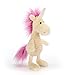Jellycat Baggles Ursula Unicorn Stuffed Animal, 15 inches