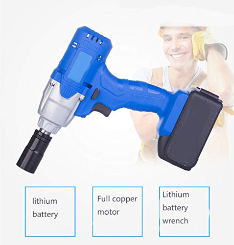 LYzpf Akkuschrauber Bohrschrauber Schlagbohrschrauber Multifunktion Schnurlos Tragbar Werkzeug Variable Geschwindigkeit… – Bild 4