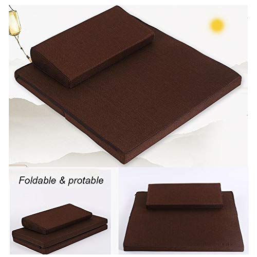 FCSFSF-Large-Zafu-And-Zabuton-Meditation-CushionPortable-Foldable-Floor-Cushion-Outdoor-Coconut-Fibre-Linen-Yoga-CushionSquare-Handcrafted-Meditation-Mat