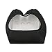 Jingleer Black Neoprene Center Console Armrest Pad Cover with Dog Paw Print Logo for Jeep Wrangler JK Sahara Sport Rubicon X & Unlimited 2011-2016