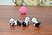 VANCORE 8 Pcs Set Cute Panda Ceramic Ware Chopsticks Stand Rest Rack