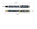 Xezo Maestro Rollerball Pen, Fine Point. Natural New Zealand Pāua Abalone Sea Shell Inlay with 18 Karat Gold Plating. Handcrafted, Limited Edition, Serialized