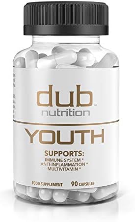 Immune Booster by dub Nutrition | ANTI-AGING Youth Formula! | Multi-Vitamin, Immune System Support Supplements, Resveratrol, COQ10, Turmeric Curcumin, Vitamin D3, Grape Seed Extract, Alpha Lipoic Acid