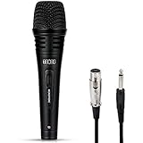 TONOR Pro Vocal Dynamic Microphone with XLR Cable Male-Female Wire Cord Mic Audio Connection for Stage Karaoke Singing Recording Speech Wedding Indoor Outdoor Activity