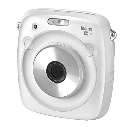 Fujifilm Instax Square SQ10 Appareil photo instantané Noir/Blanc & Film INSTAX Square WW (10X2 PK) Kit de 2 Films 10 Vues Blanc - Image 5