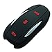 2Pcs Keyless4U Silicone Key Fob Remote Cover Case Holder Protector for Tesla Model S/Model 3