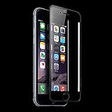 iPhone 6 6S Screen Protector with Black Border includes 1 Tempered Glass Ballistic Grade with Curved 3D Edges and Oleophobic Coating to Reduce Fingerprints with Lifetime Warranty Gladiator Glass Series - By Kyasi