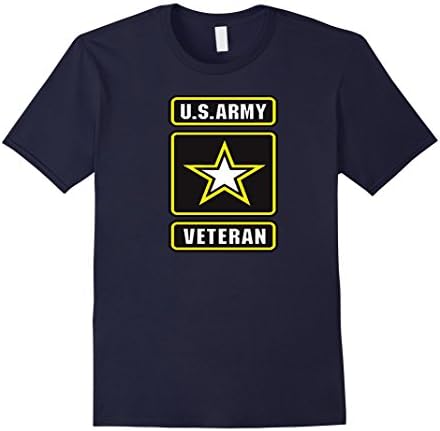 Mens U.S. ARMY VETERAN Original T-Shirt  2XL Navy