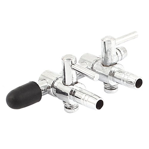 Uxcell metal aquarium fish tank 2-way air pump control valve mani…