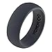 Honor Eternity Ring Men's Silicone Ring Wedding Band (Graphite Grey, 8.5)