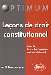 Leçons de droit constitutionnel