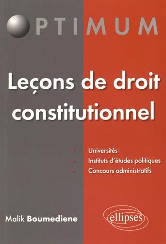 Leçons de droit constitutionnel