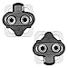 LANNIU Bike Cleats Compatible with Shimano SPD SM SH51 Clipless Cycling Pedals Works with Spin Bike, Indoor Cycling & Mountain Bike Bicycle Cleats - Replacement Bike Cleats