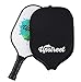 Upstreet Graphite Pickleball Paddle Set | Gold Blue Silver Glitter Cheetah Snakeskin Tiger | Pickleball Rackets Include Padded Cover, Lightweight Honeycomb Composite Pickleball Paddles for Women & Men