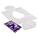 Disposable Toilet Seat Covers - 70 XL Portable and Flushable Toilet Seat Cover for Kids, Toddlers and Adults Use for Travel, Potty Training, Airplane, Public Bathroom, Road Trips and More. (70 Pack)