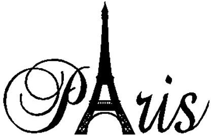 Dutch Brook Paris Eiffel Tower Vinyl Art Wall Stickers Home Mural Decal Decor