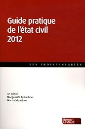 Guide pratique de l'état civil 2012