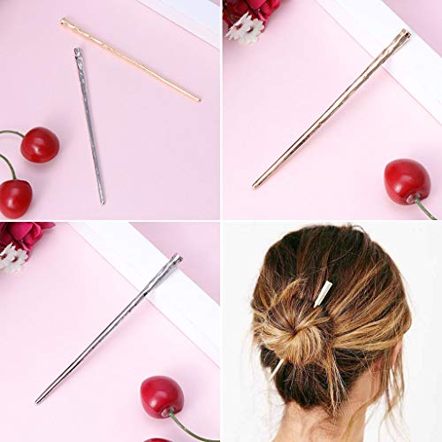 cici store Simple Hairpin Fashion Chinese Style Women Hair Stick Alloy Wedding Accessories