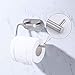 KES Self Adhesive Toilet Paper Holder SUS 304 Stainless Steel Storage Bathroom Kitchen Paper Towel Dispenser Stick On Sticky Tissue Roll Hanger Wall Mount Contemporary Style, Brushed Finish, A7071-2