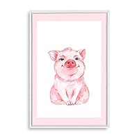 Framed Canvas Wall Art Cartoon Children's Room Canvas Prints Home Artwork Decoration for Living Room,Bedroom - 16x24 inches