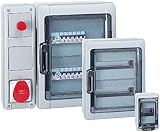 Legrand Surface Mount Distributor IP65 IK09 1 Row 4TE 200x128x115.6mm view 2