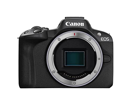 Canon EOS R50 Appareil Photo Hybride Compact APS-C 24.2MP pour Debutants