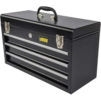 Amazon Com Jegs 81400 Black 3 Drawer Professional Tool Box For