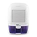 amzdeal Dehumidifier for 323 Sq Ft Home Basement Bedroom Small Dehumidifier with 50 oz Water Tank Auto Off to Remove Damp and Mold